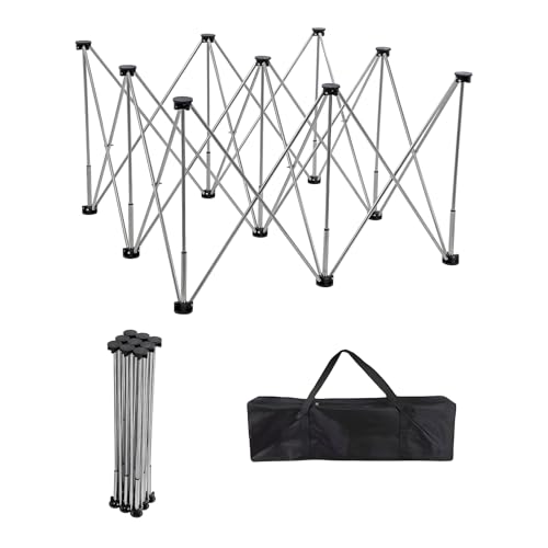 軽量 伸縮作業台 ステンレス製 9 脚クイック伸縮式 木工工作テーブル 折りたたみ式ワークベンチ 最大展開寸法 114×114×73cm 折りたたみ時 19×19×88.5cm 持ち手袋付属 多用途で省スペース 強力900kg 承重 迅速セットアップ可能 万能 作業デスク DIY ソーホース 大工 設備屋